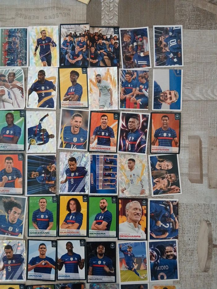 Lot de 56 stickers foot - photo numéro 5