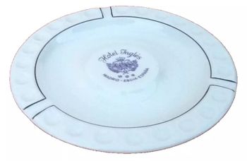 Cendrier (grand modèle)  Hôtel Inglés Madrid   Porcelaine El Corte Inglés Division Hosteleria