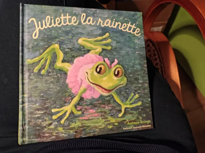 Juliette la rainette Gallimard jeunesse giboulées antoon krings les drôles de petites bêtes