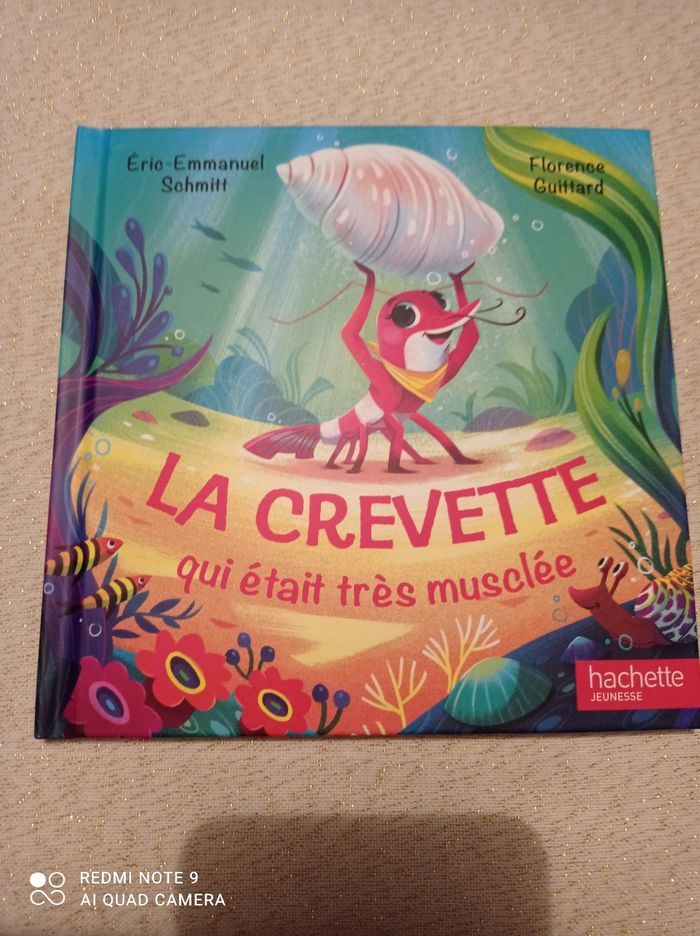 Livre enfant Mac Do, La crevette qui était très musclée, Hachette Jeunesse