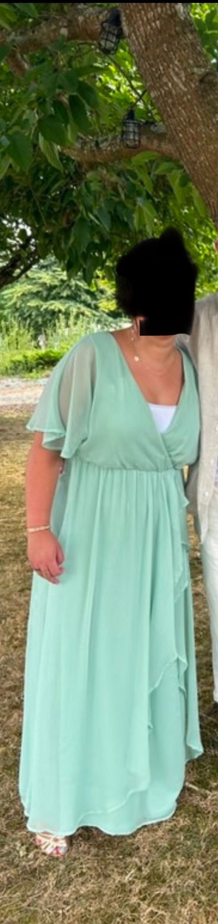 Robe de demoiselles d’honneur vert d’eau VILA - photo numéro 4