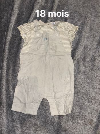 18 mois barboteuse salopette kitchoum KIABI 