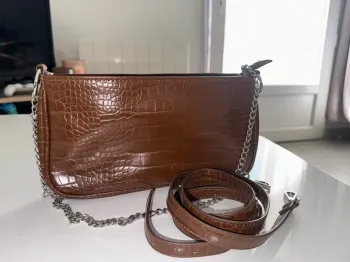 Sac à main marron