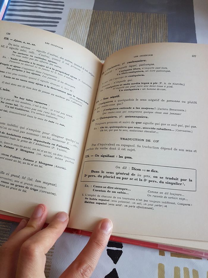 Grammaire espagnole de M. Duviols et J. Villegier - photo numéro 5