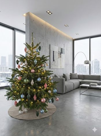 Lot de 2 boîtes de décorations de Noël