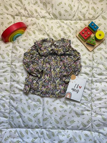 blouse manches longues fleurie 18 mois creeks