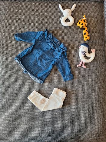 Ensemble 2 pièces fille 3 mois