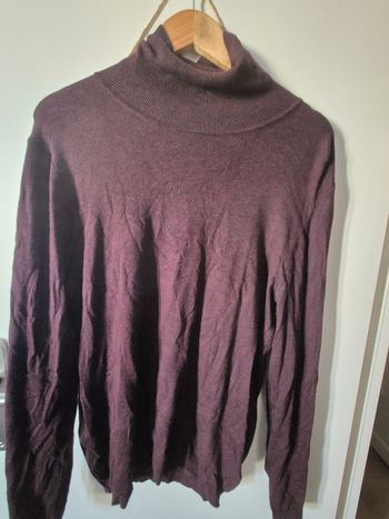 SWEAT SHIRT BRICE BORDEAUX  | TAILLE L