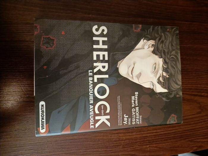 Manga Sherlock Le banquier aveugle