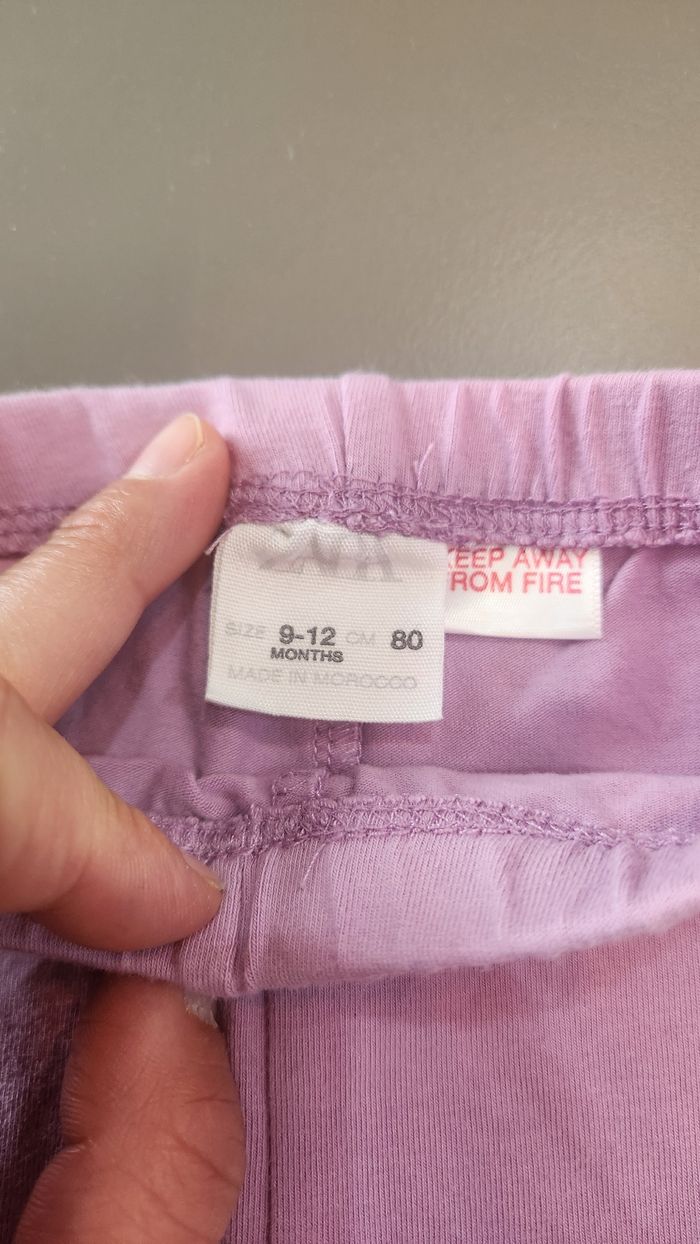 Short zara mauve - photo numéro 3