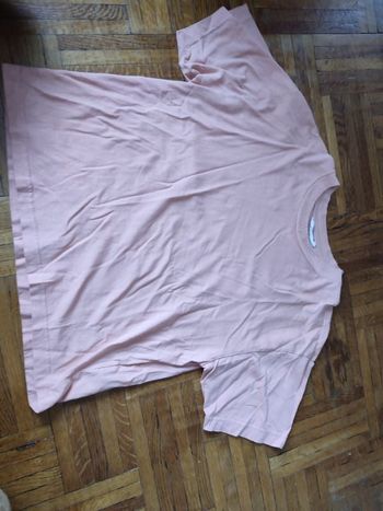 T-shirt couleur abricot