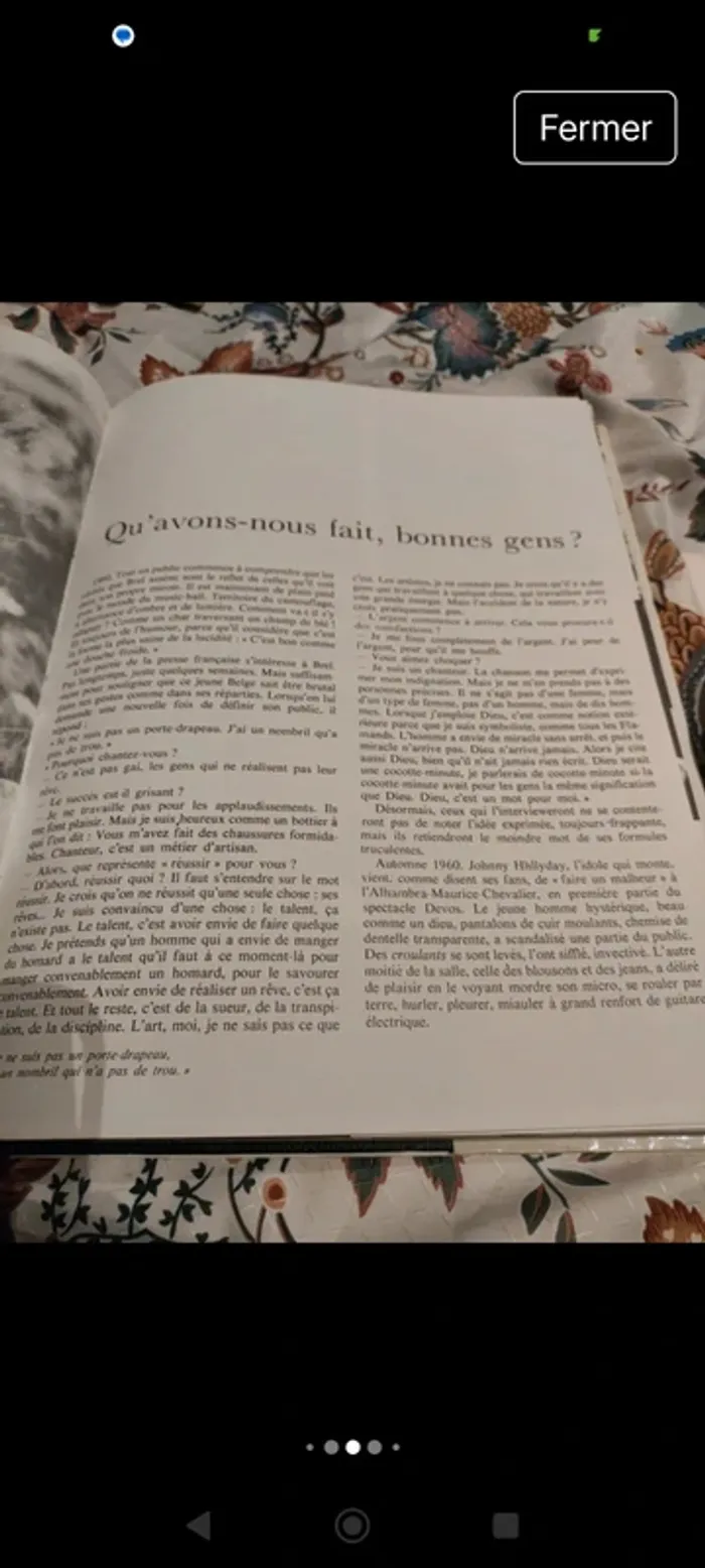 Livre souvenir jacques Brel biographie - photo numéro 3