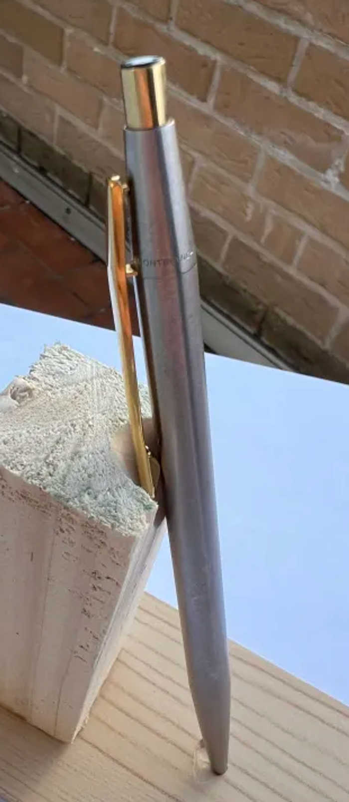 Stylo montblanc noblesse or titane - photo numéro 3