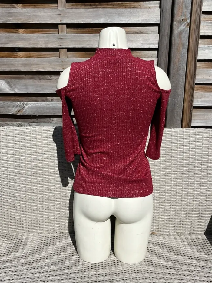 Tee shirt épaules dénudées - photo numéro 4