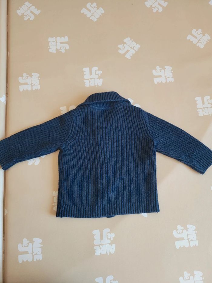 Gilet en maille - 9 mois - mixte - photo numéro 4