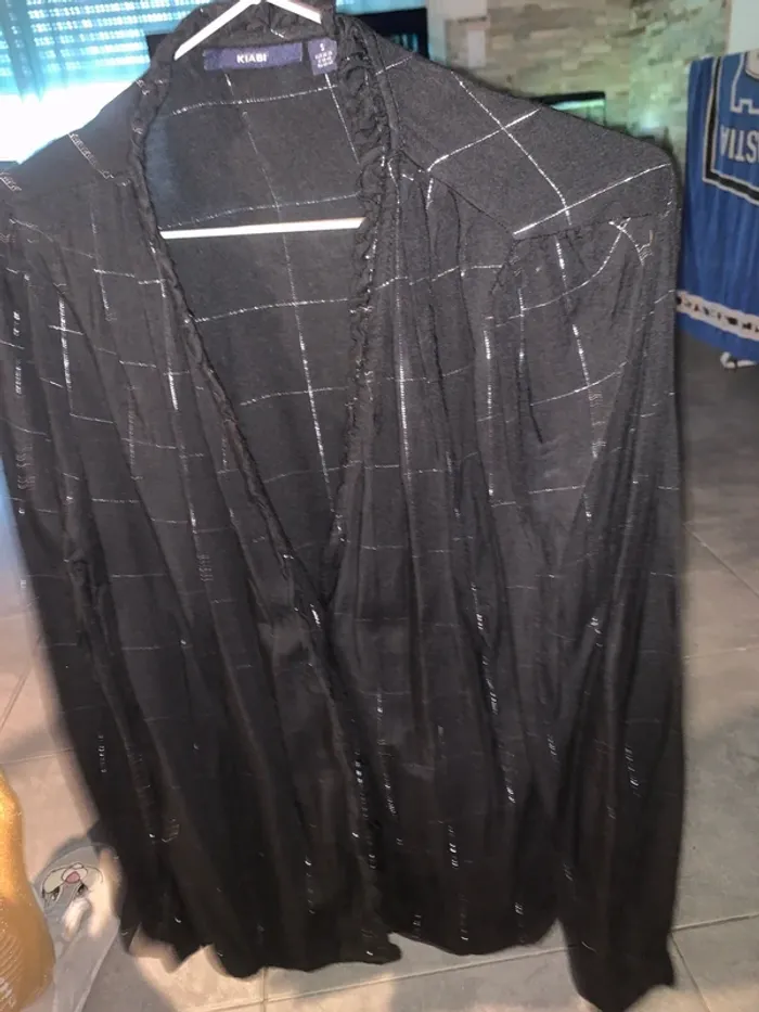 Chemise noir carreaux - photo numéro 4