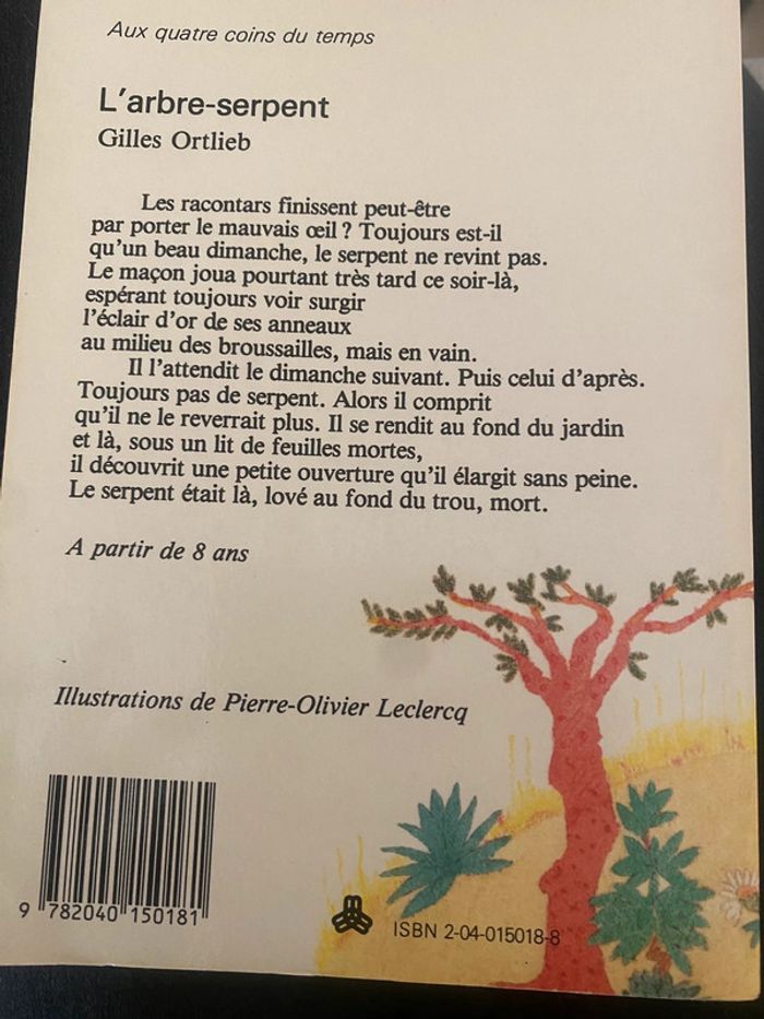 Livre l’arbre serpent contes grecs populaires - photo numéro 2
