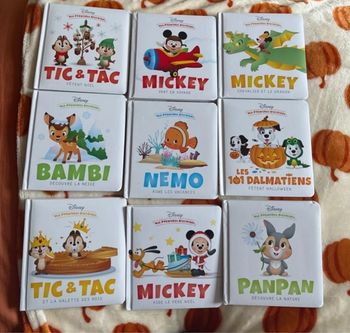 Lot 9 livres mes premières histoires Disney