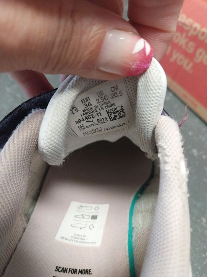 Baskets puma p 34 - photo numéro 8
