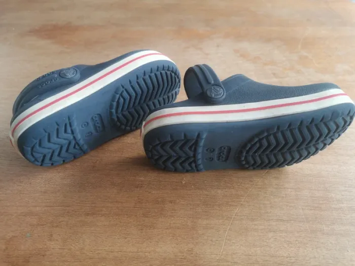 🌼Crocs bleues enfant toddler crocband clog– Taille C7 (23/24) 💙 - photo numéro 3