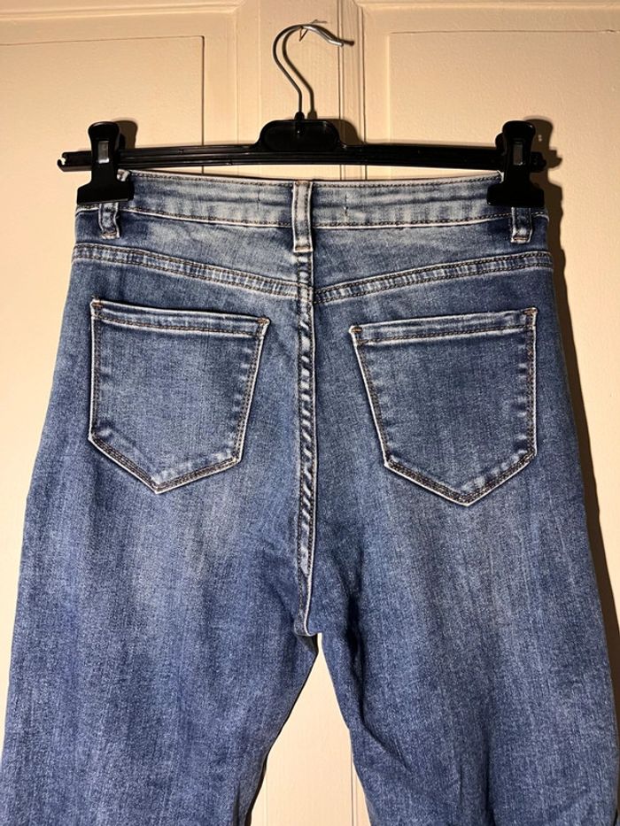 Jeans taille haute laulia 36 dentelle - photo numéro 6