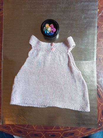Magnifique robe naissance à 3 mois