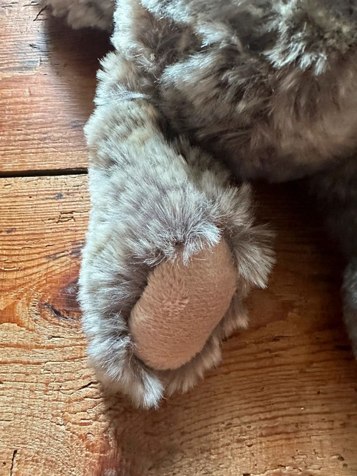 Ours chiné traditionnel Steiff 28cm debout peluche doudou ancien traditionnel vintage étiquette - photo numéro 6