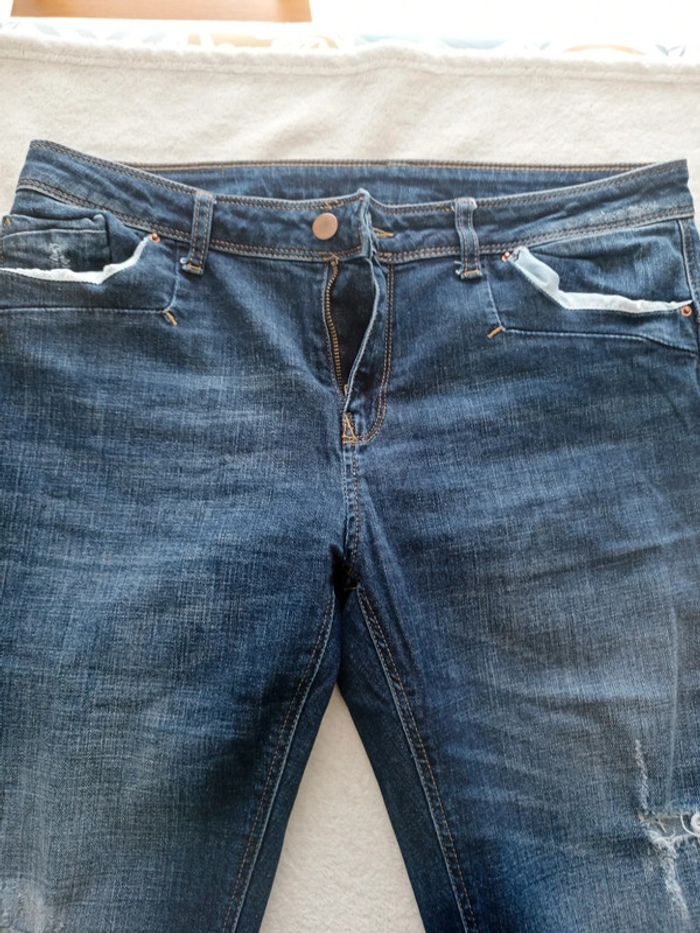 Jean Naf Naf effet usé - photo numéro 4