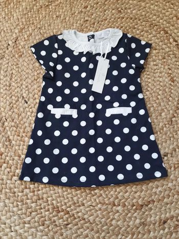 Robe à pois cadet Rousselle 12 mois