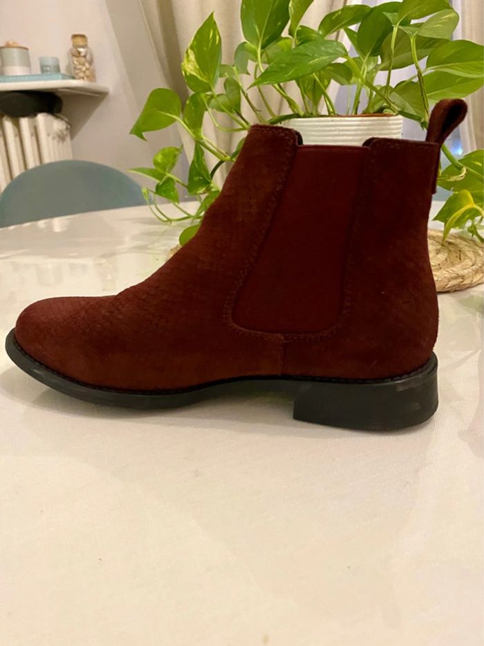 Très jolies bottines en daim 37😍 - photo numéro 2