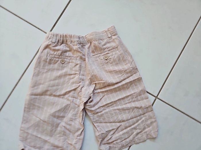 Bermuda garçon lin 6 ans vet2 - photo numéro 5