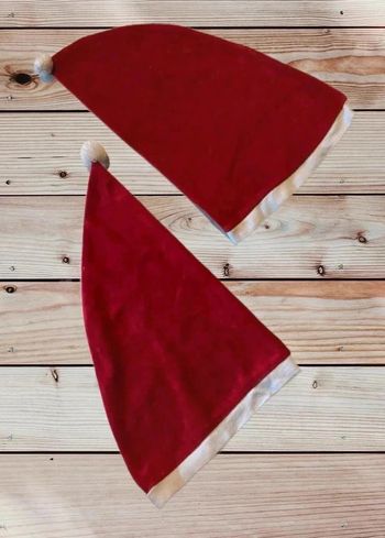 Lot de 2 bonnets Noël