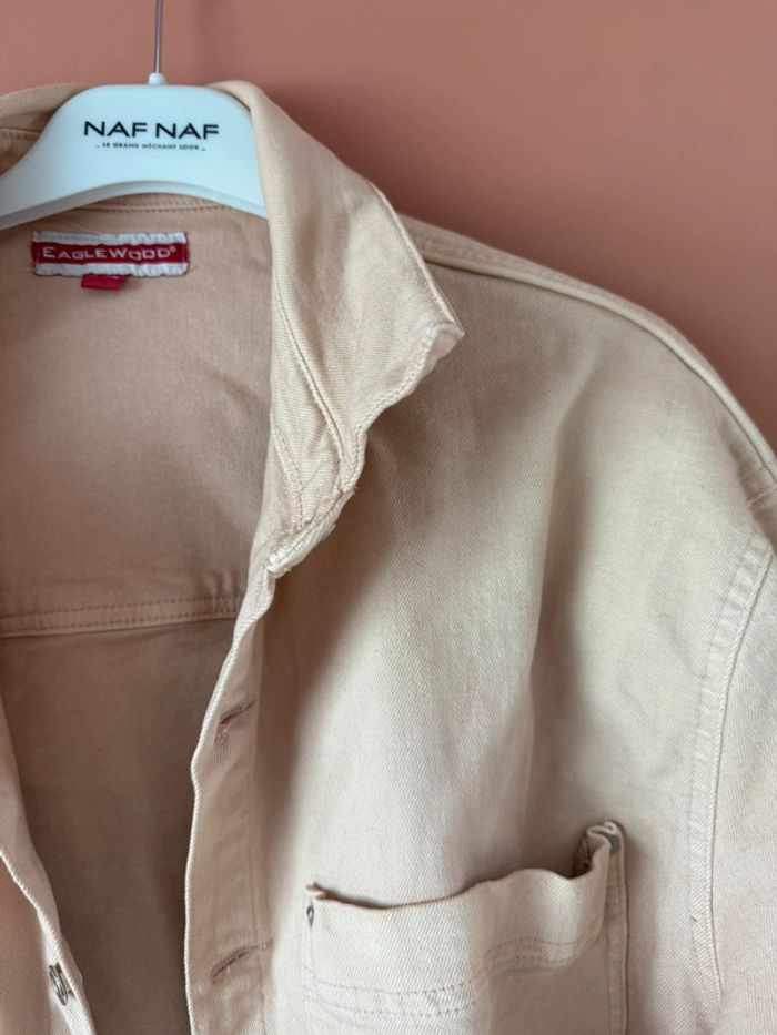 Veste en jean rose - photo numéro 3