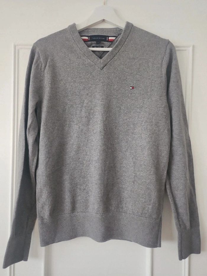Pull col V Tommy Hilfiger