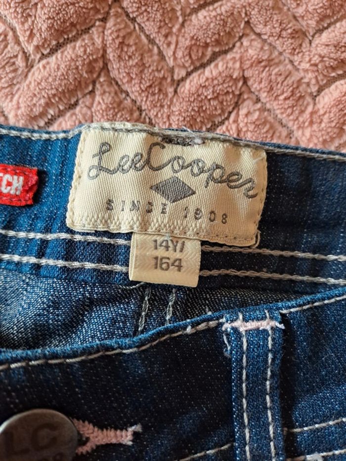 Jean slim fille Lee Cooper comme neuf 14 ans - photo numéro 8