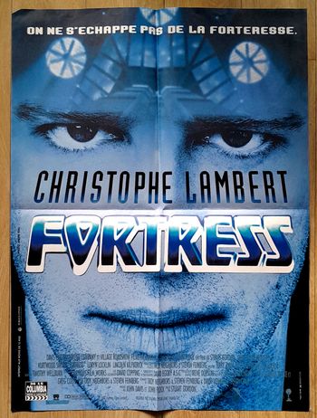 Affiche film cinéma Christophe Lambert Fortress