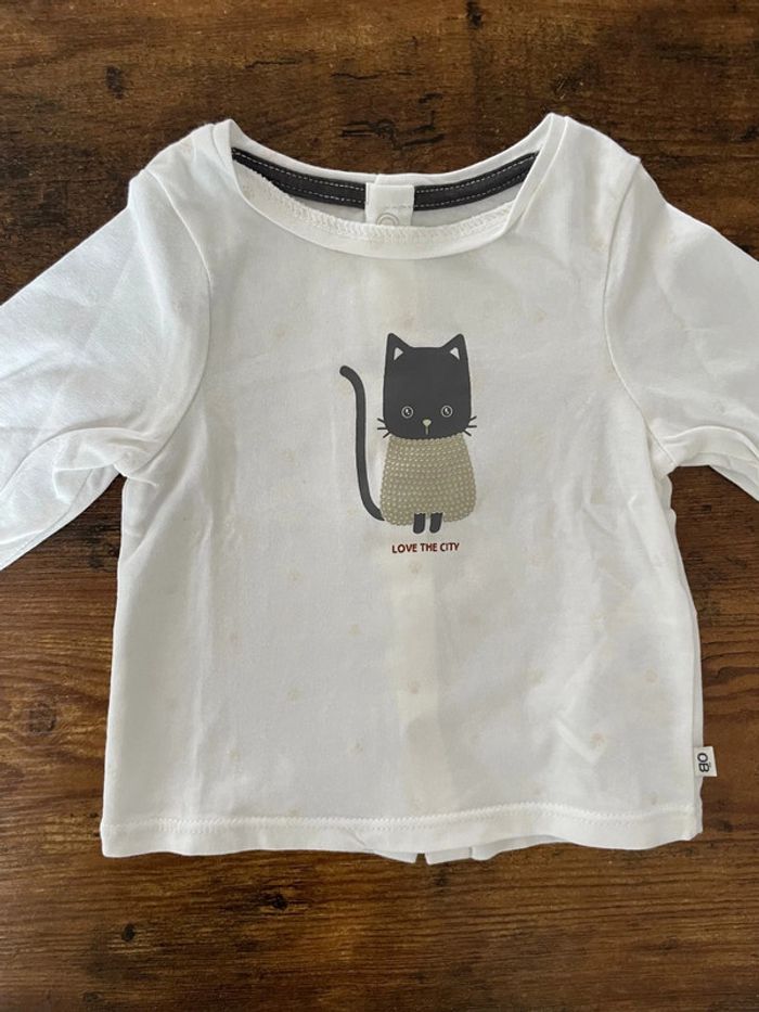 Lot de 4 tee-shirts manches longues - photo numéro 2