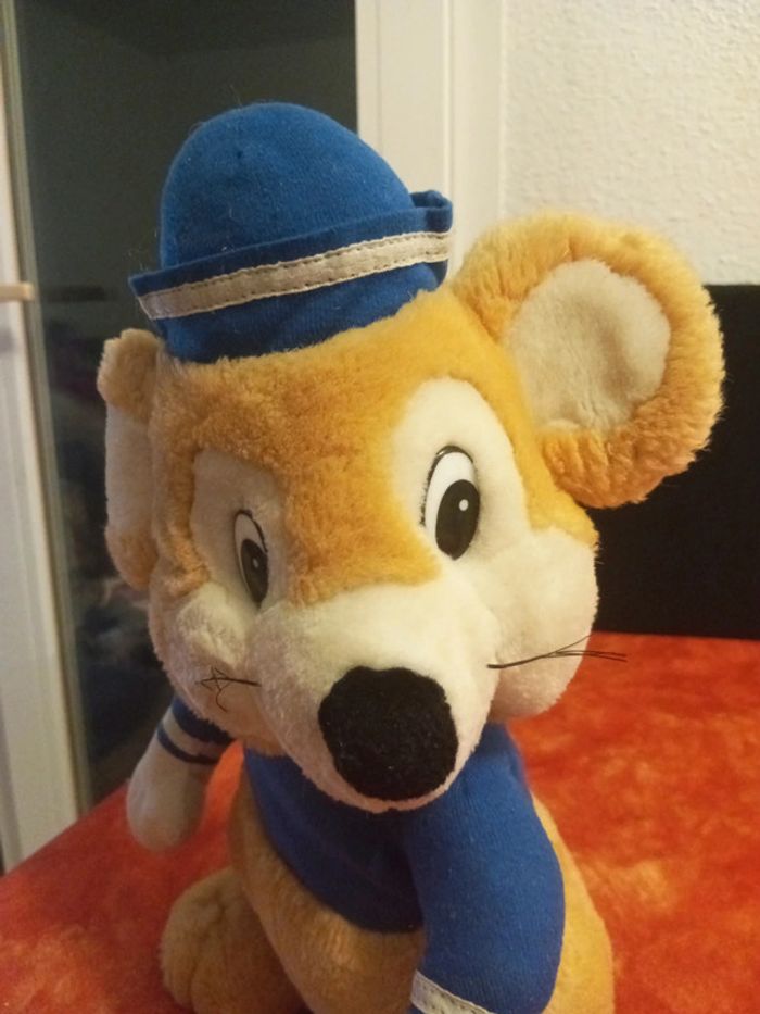 Souris vintage tenue bleu - photo numéro 2