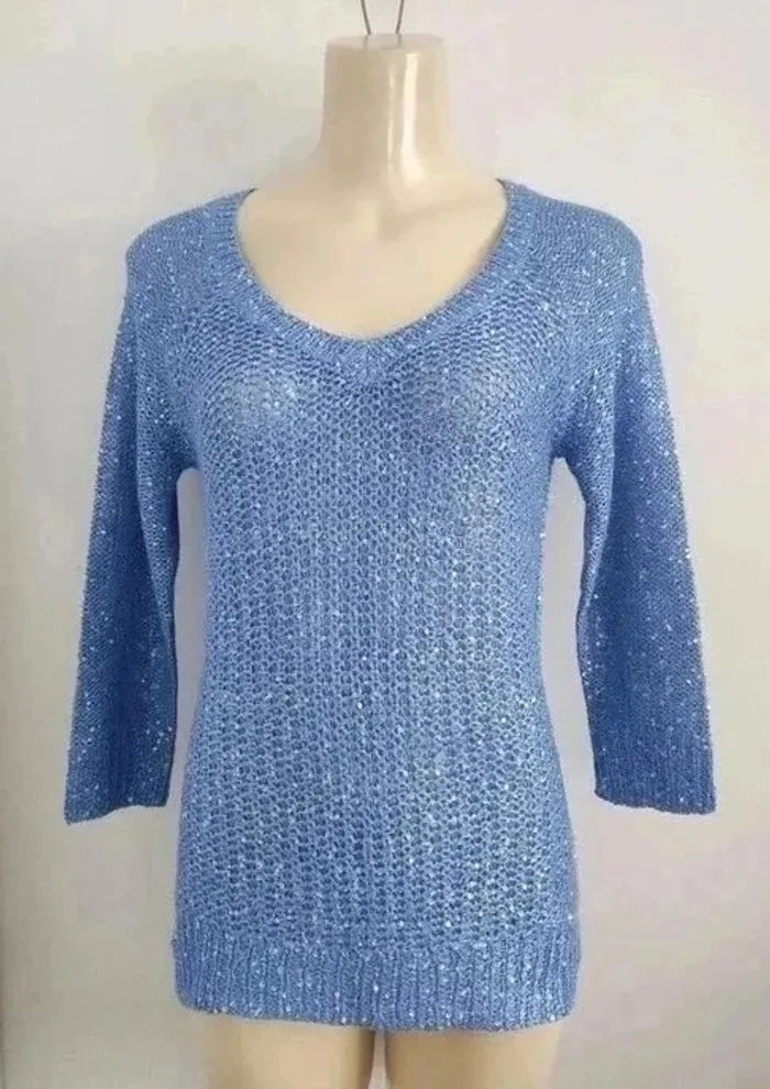 Blouse à paillettes - F&F - taille 34