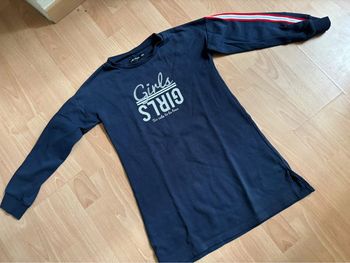 Jolie robe chaude ML T. 10 ans fille TBE