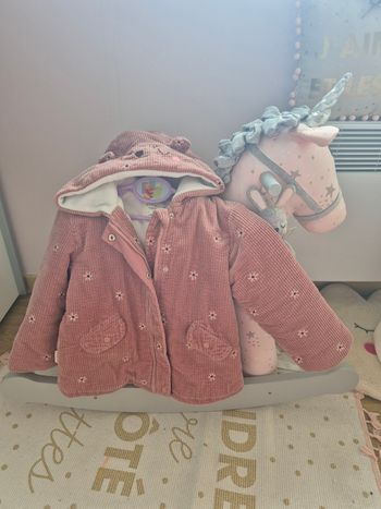 Manteau petit béguin 36 mois 98cm