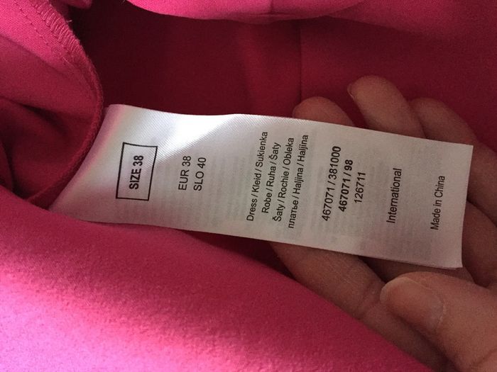 Robe Fuchsia Orsay Taille 38 neuve - photo numéro 4