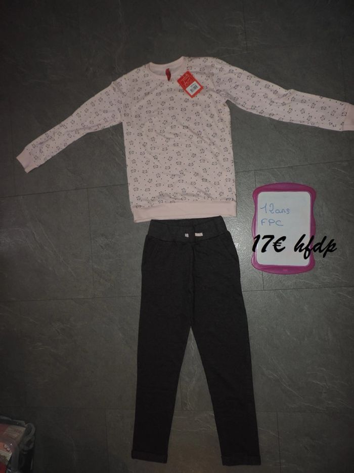 pyjama FPC taille 12 ans