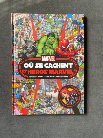 Où se cachent les héros Marvel hachette jeunesse