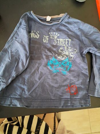 Tee-shirt pick ouic bleu nuit