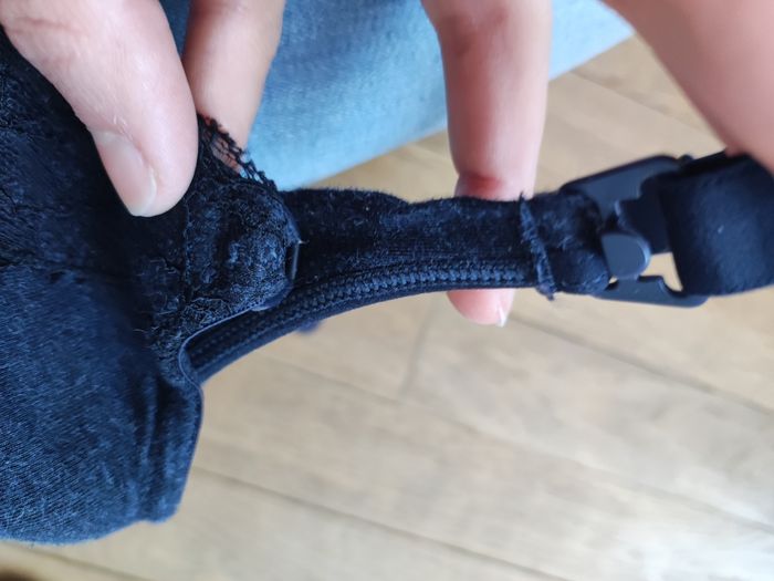 Soutien-gorge d'allaitement 85D marine - photo numéro 2