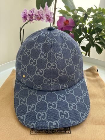 Casquette Gucci Dubai Bleu 