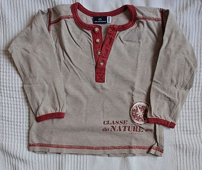 Lot de 3 tee-shirts manches longues - photo numéro 2