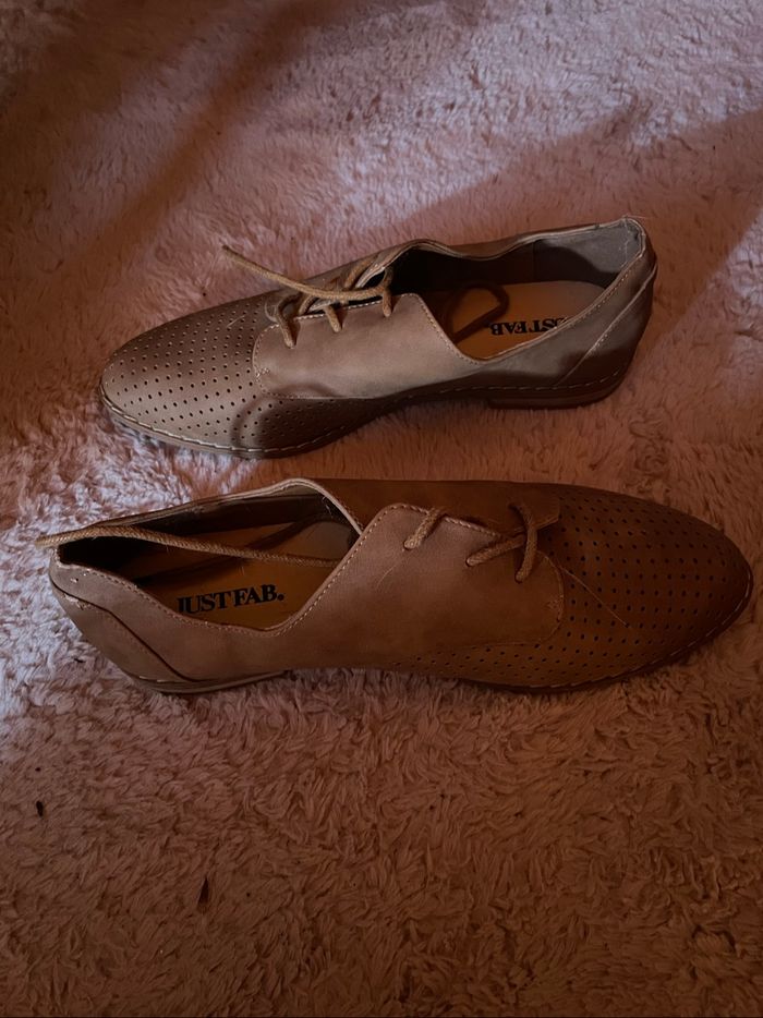Chaussures de ville marron - photo numéro 4