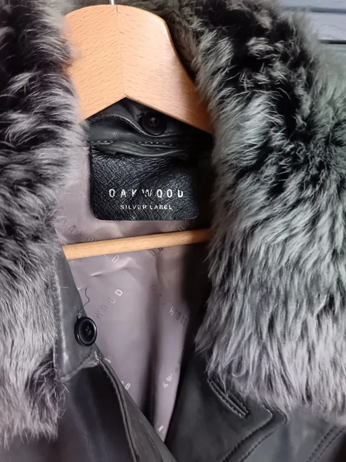 Manteau cuir oakwood - photo numéro 2